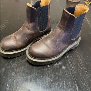 Dr. Martens Brown Leather Chelsea Boots